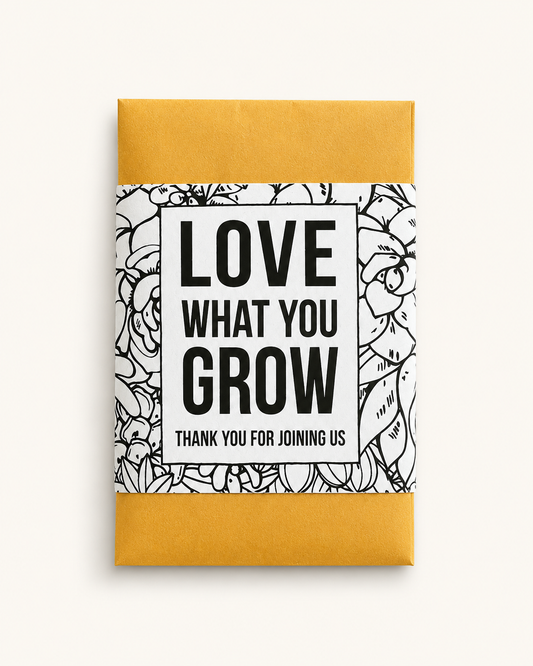 Seed Pack Favors